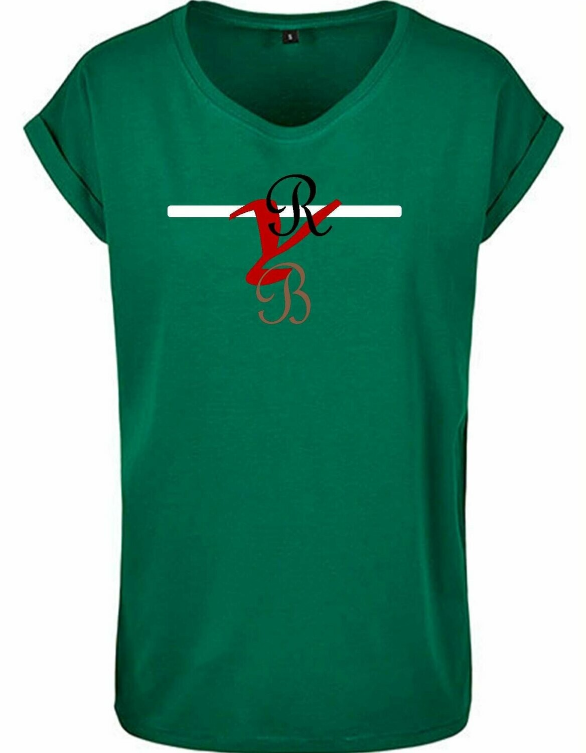 Extended Shoulder Tee "RYB"