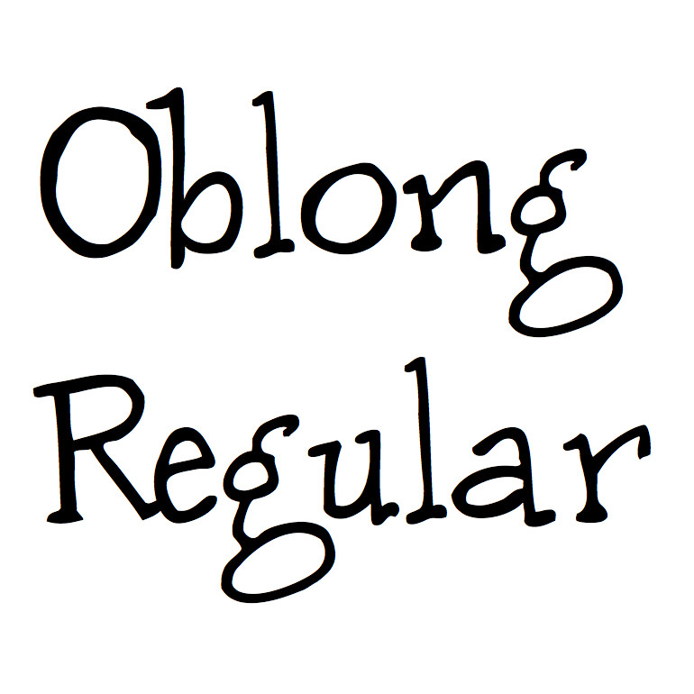 Oblong Font - Regular