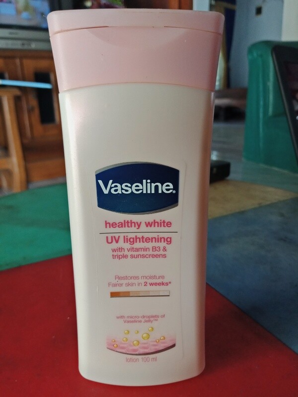 Vaseline UV lightening