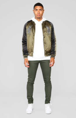 Men&#39;s Green Jeans