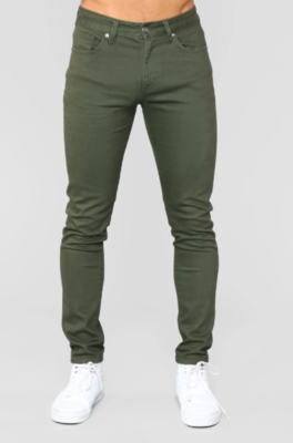 Men's Green Jeans