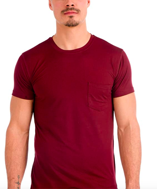Men's Burgundy T-shirt