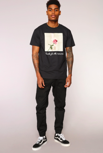 Black Joggers Pants