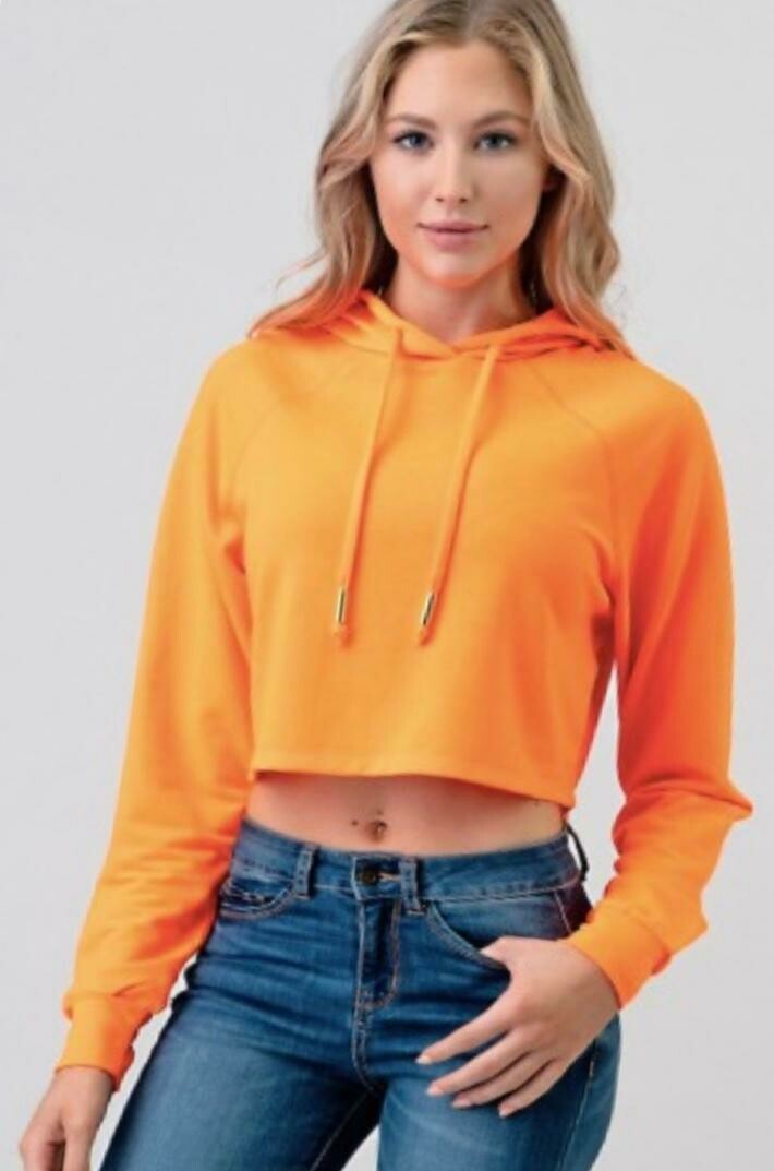 Crepe Hoodie Long Sleeve 