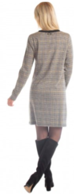 Plaid Dress - Yellow
