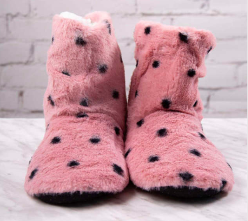 Slipper Boots - Pink