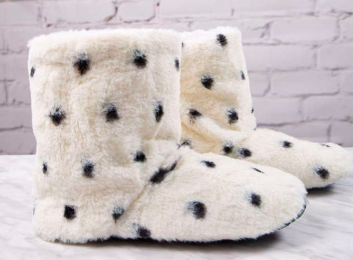 Slipper Boots - White