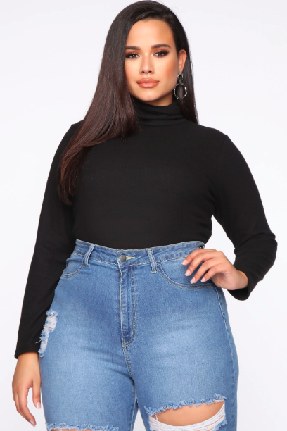 Playin Knit Cool Top - Black