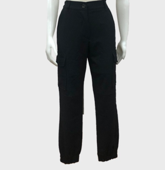 Casual Cargo Pants - Black