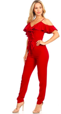 Leyva's Jumpsuit - Mauve