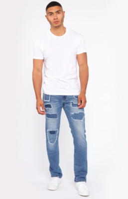 Men's Distressed Jeans