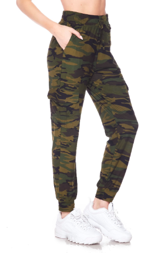 Olive Camo Pants
