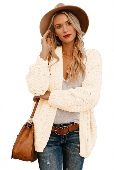 Chunky Knit Cardigan