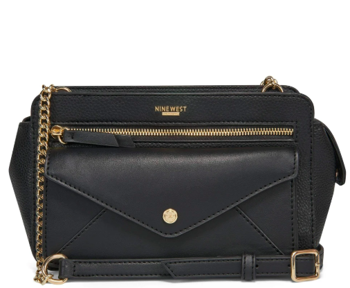 Amelia Mini Crossbody - Black 