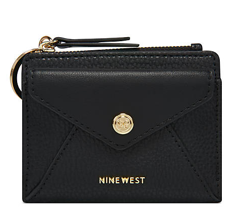 Kate Small Zip Wallet - Black