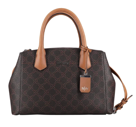 Kismet Satchel Lat - Brown/Black