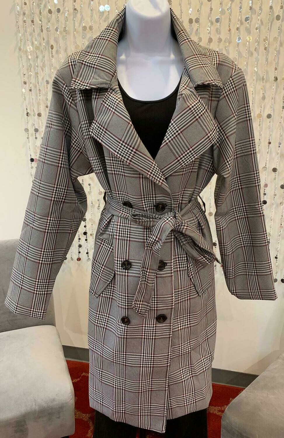 Plaid Coat
