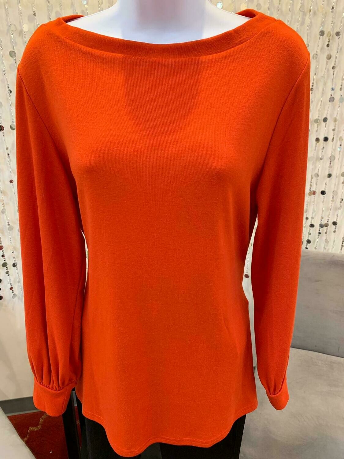 Blouson Neck Top