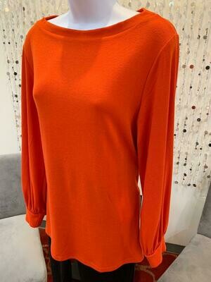 Blouson Neck Top