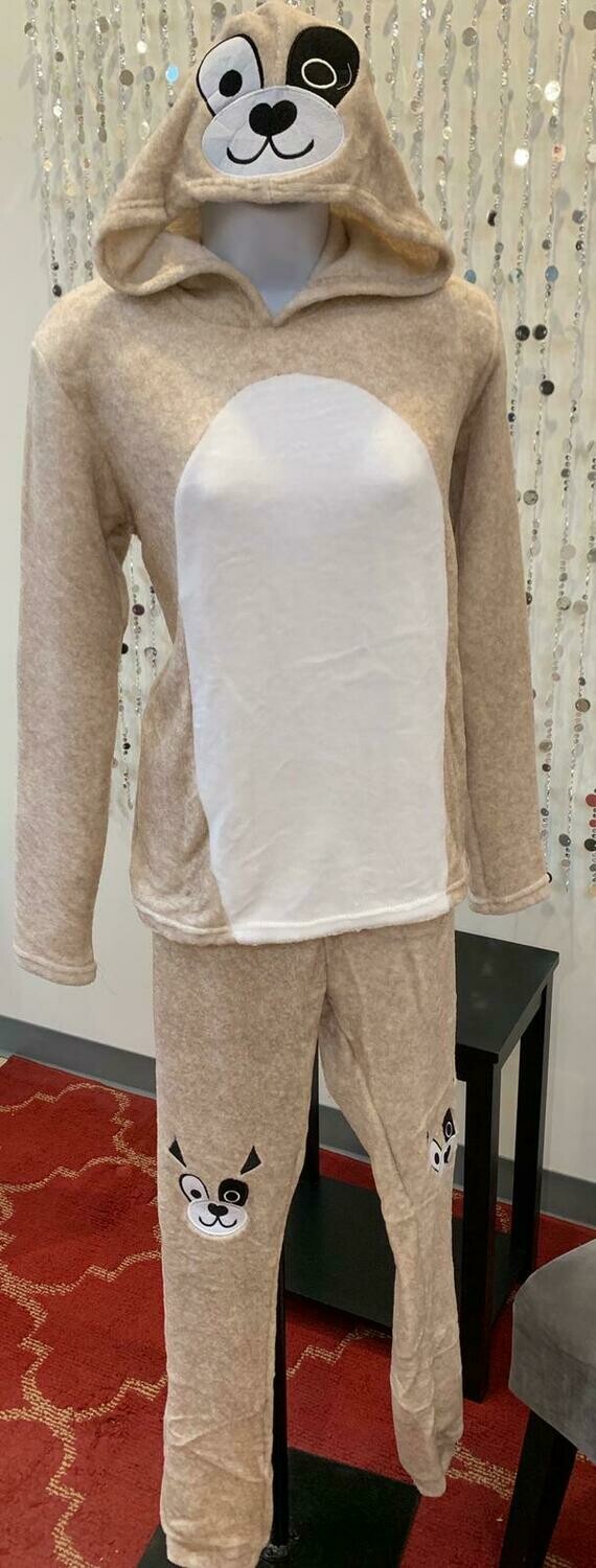 Hooded PJ Set - Dog