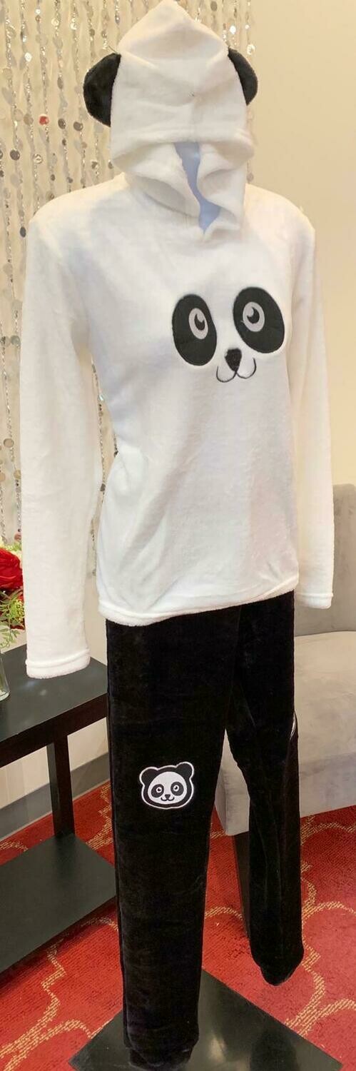 Hooded PJ Set - Panda