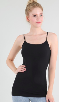 Spaghetti Strap - Black
