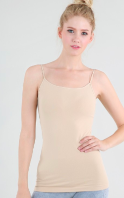 Spaghetti Strap - Nude