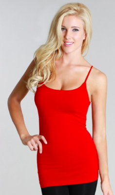 Spaghetti Strap - Red