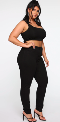 COME SEE ME SKINNY JEANS- Plus