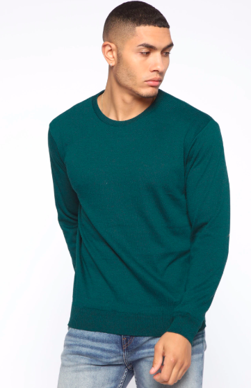 Men's Sweater - Teal