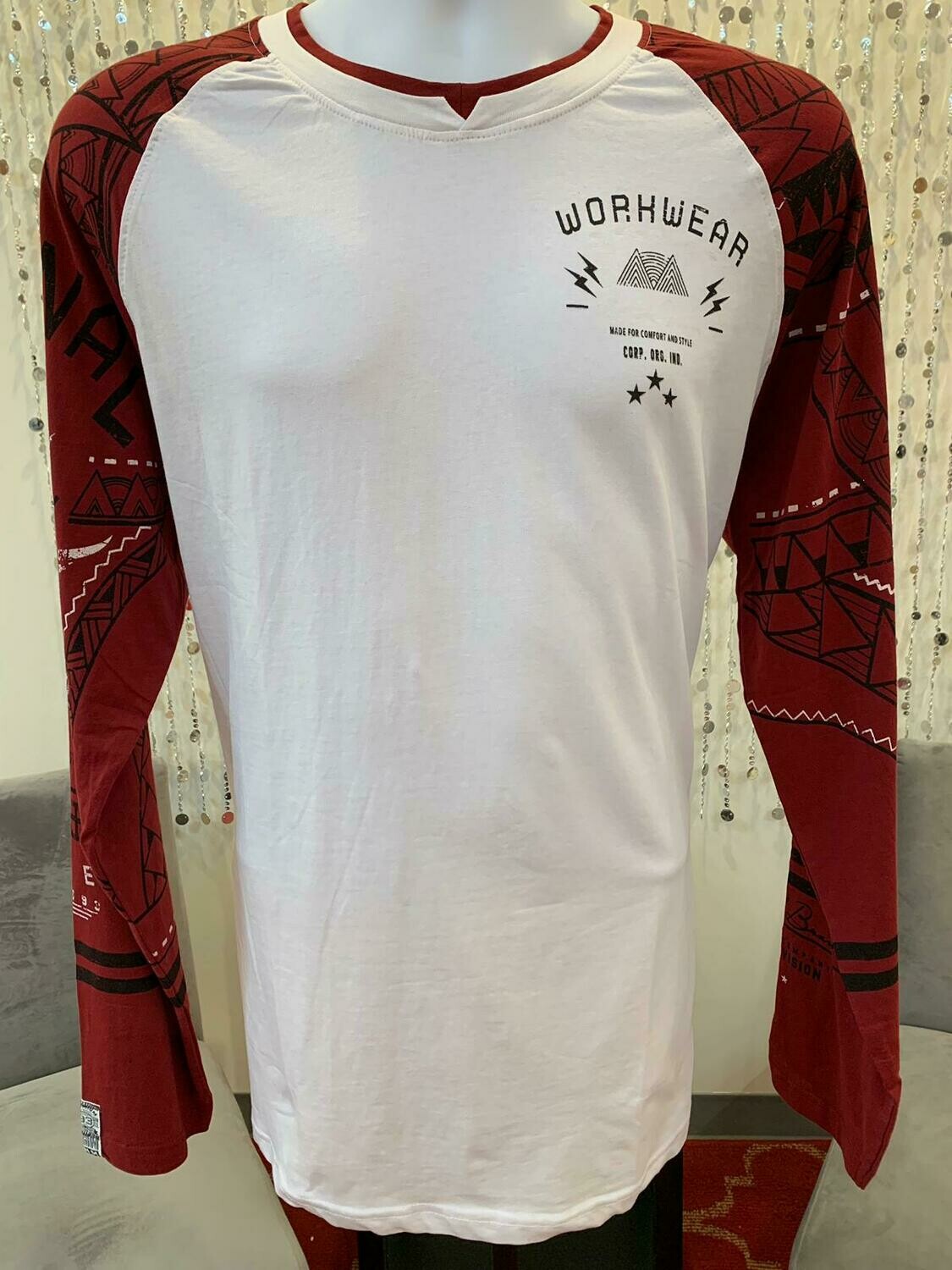Work Wear Men's Long Sleeve T-shir