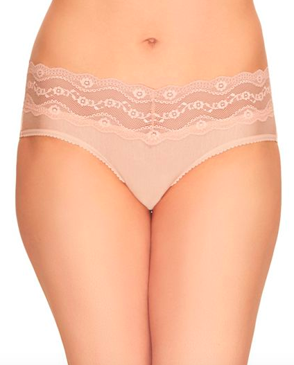 Baby Pink Lace Hipster 