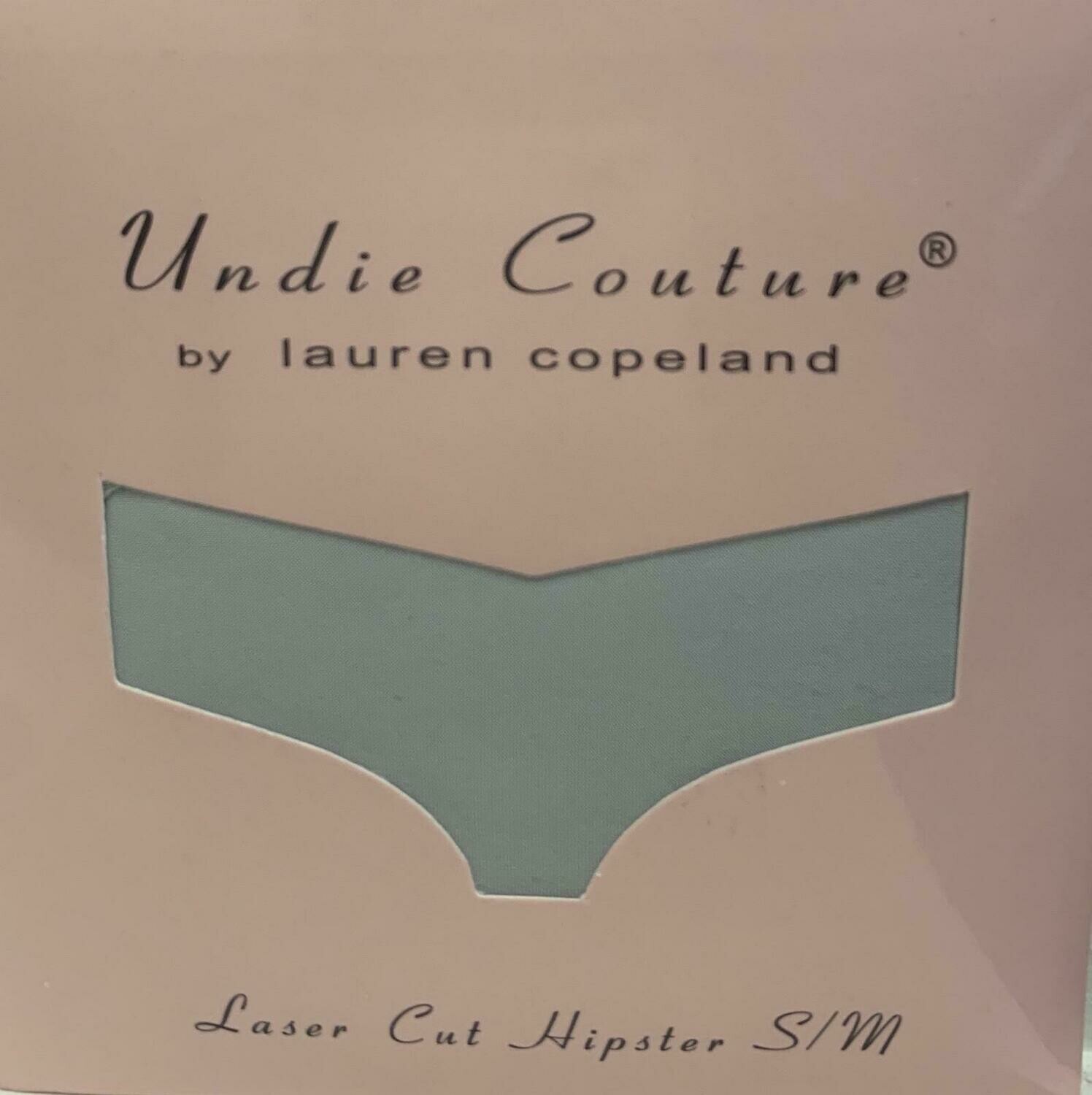 Undie Couture Laser Cut Hipster-Light Blue