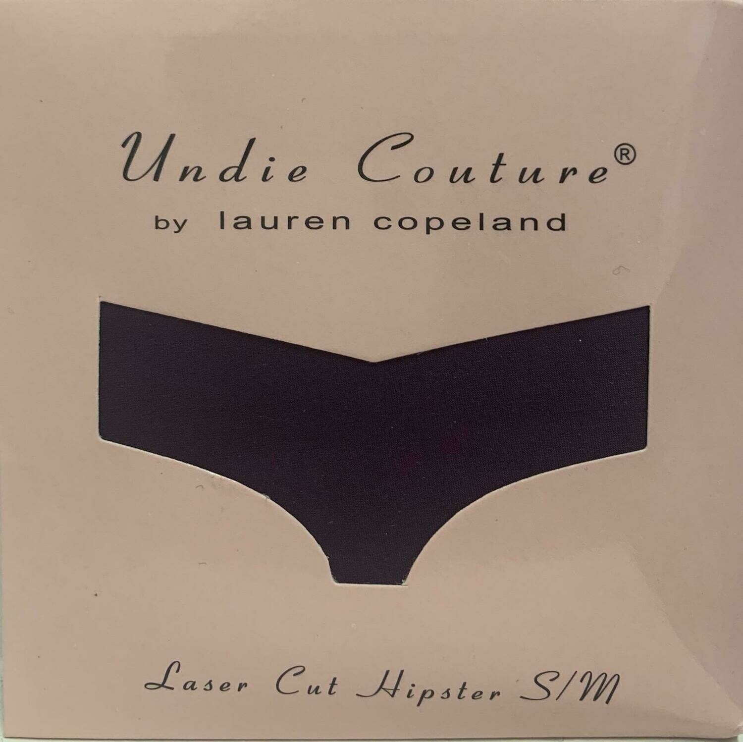 Undie Couture Laser Cut Hipster- Plum