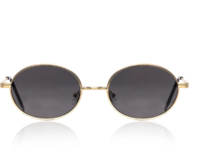 Sunglasses Round Lens- Black 