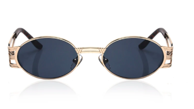Sunglasses Round Lens- Navy