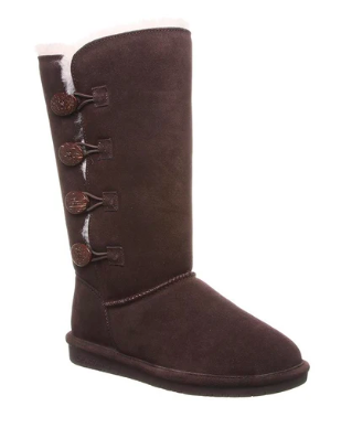 Tall Bearpaw Boot - Chocolate