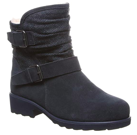 Avery Bearpaw Boot - Navy