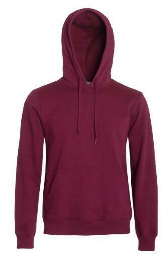 Men's Pullover Hoodie - Burgundy