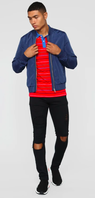Essential Nylon Bomber
