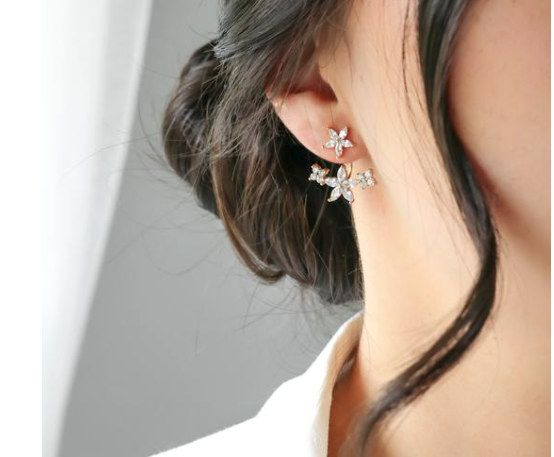 Fleur Jacket Earrings