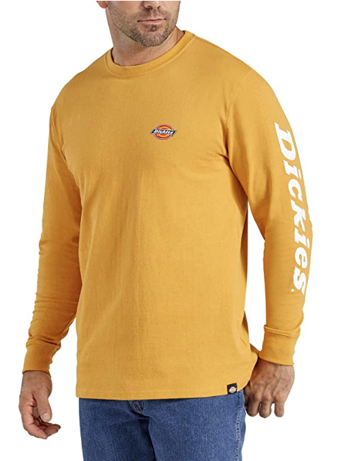 LS Graphic Tee Mustard