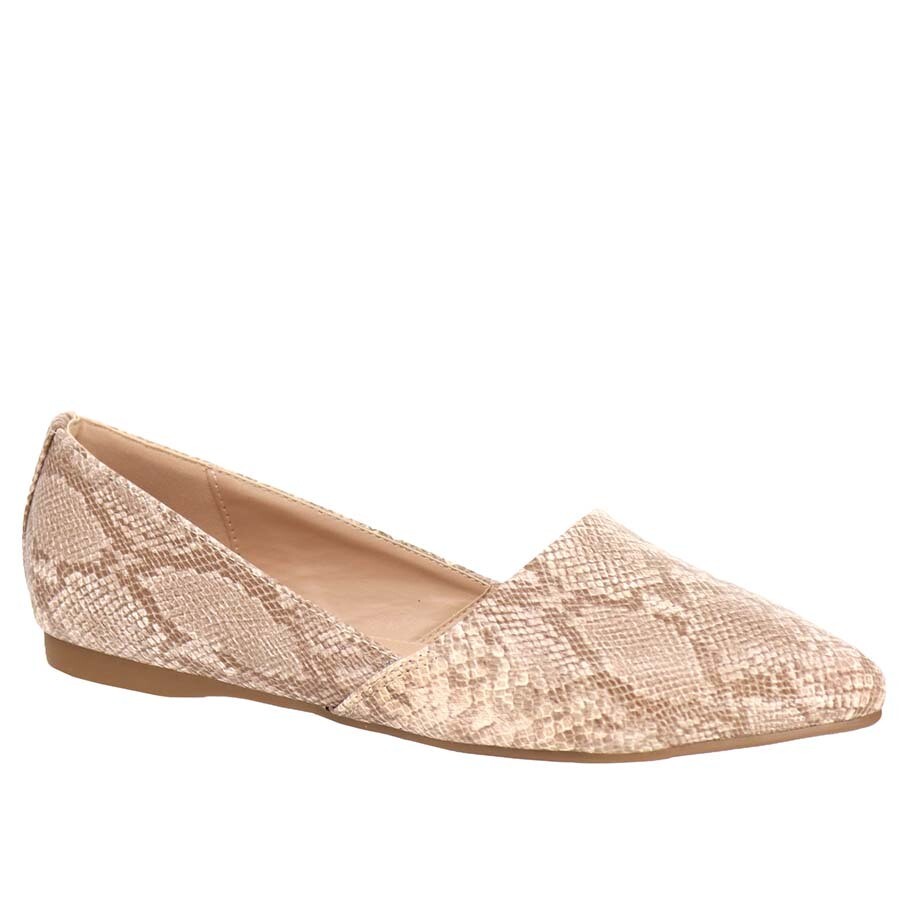 Alexia Snake Flats