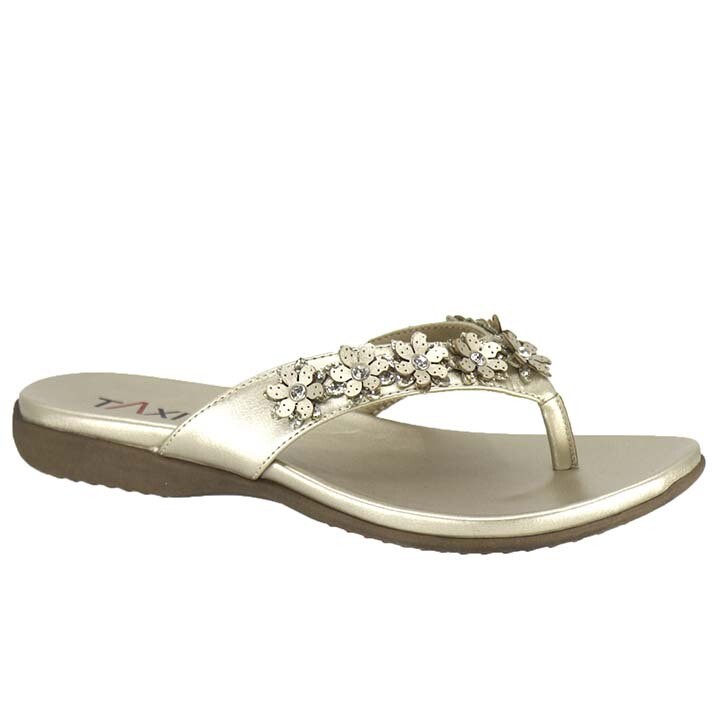 Taxi Luna Champagne Sandals
