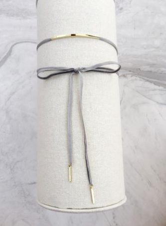 Wrap Choker Grey