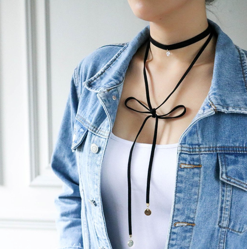 Tropez Choker Black