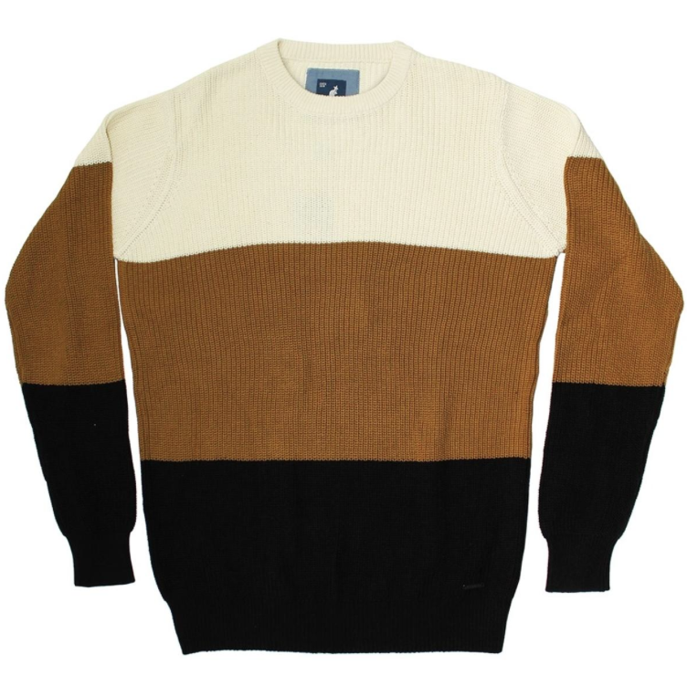 Black Combo Sweater