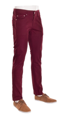 Men&#39;s Skinny Jeans Burgundy