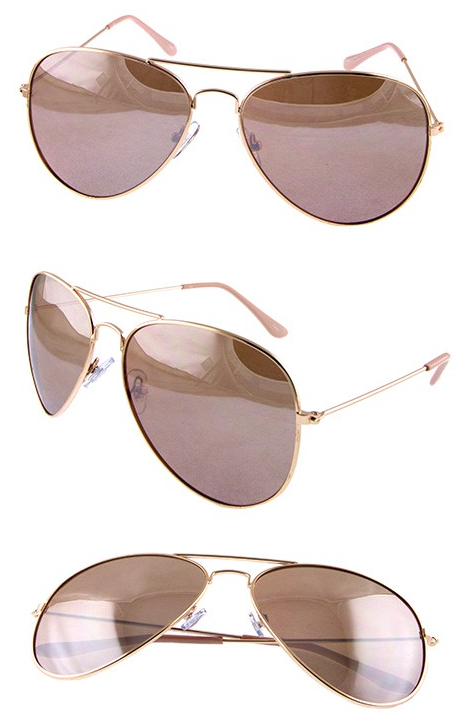 YP98026 Women Metal Sunglasses