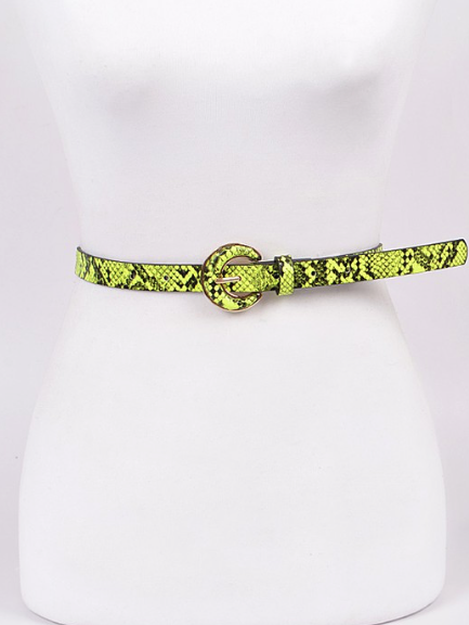 PB7503 Neon Yellow Belt